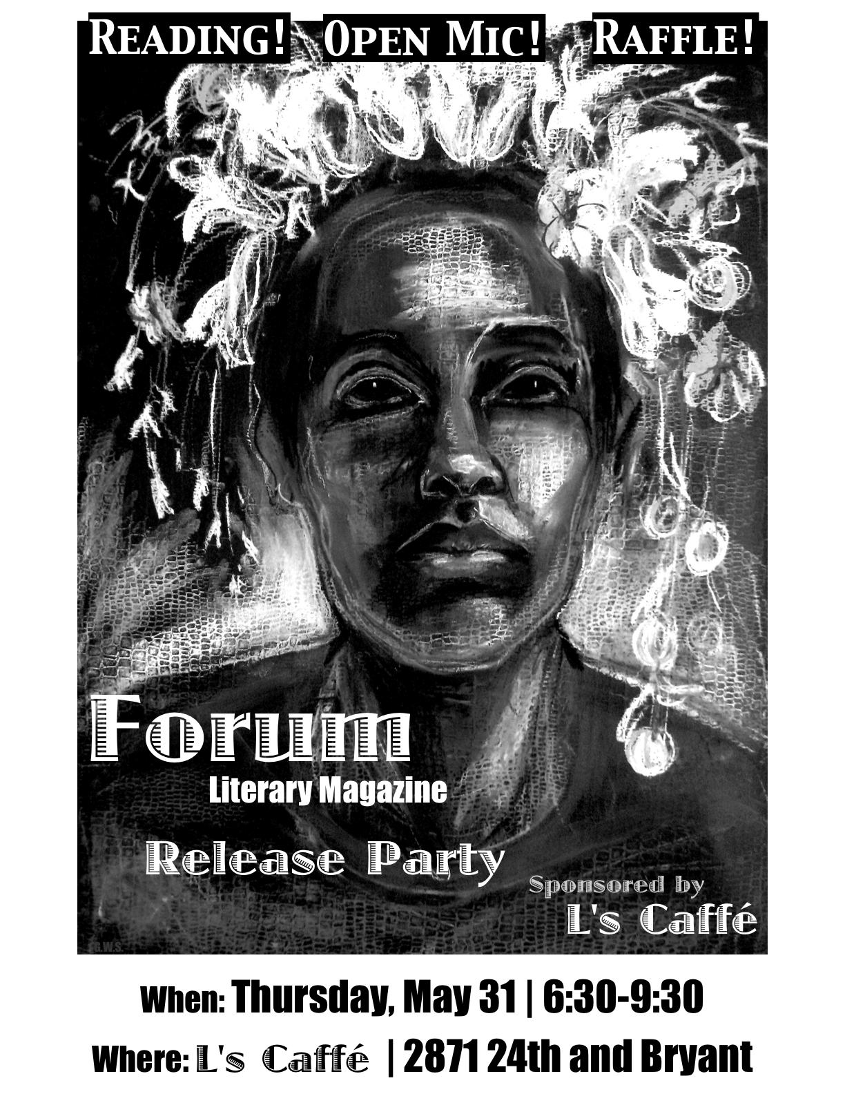 A Reading at L’s Caffe (May 31st (Updated!)