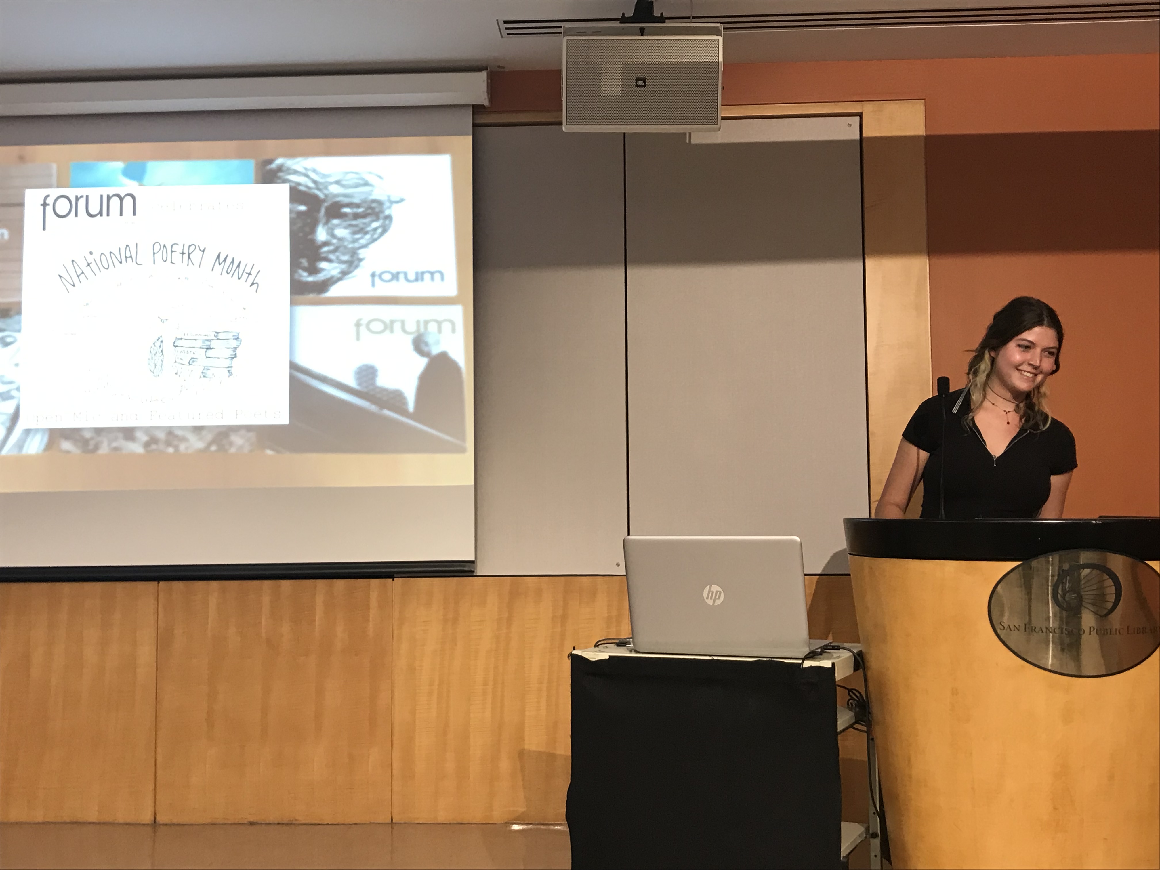 Forum Celebrates National Poetry Month at the Public Library