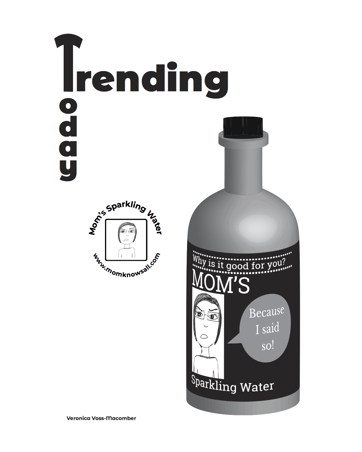 “Mothering Without a (Good) Mother” Featuring Visual Art Piece: “Mom’s Sparkling Water”