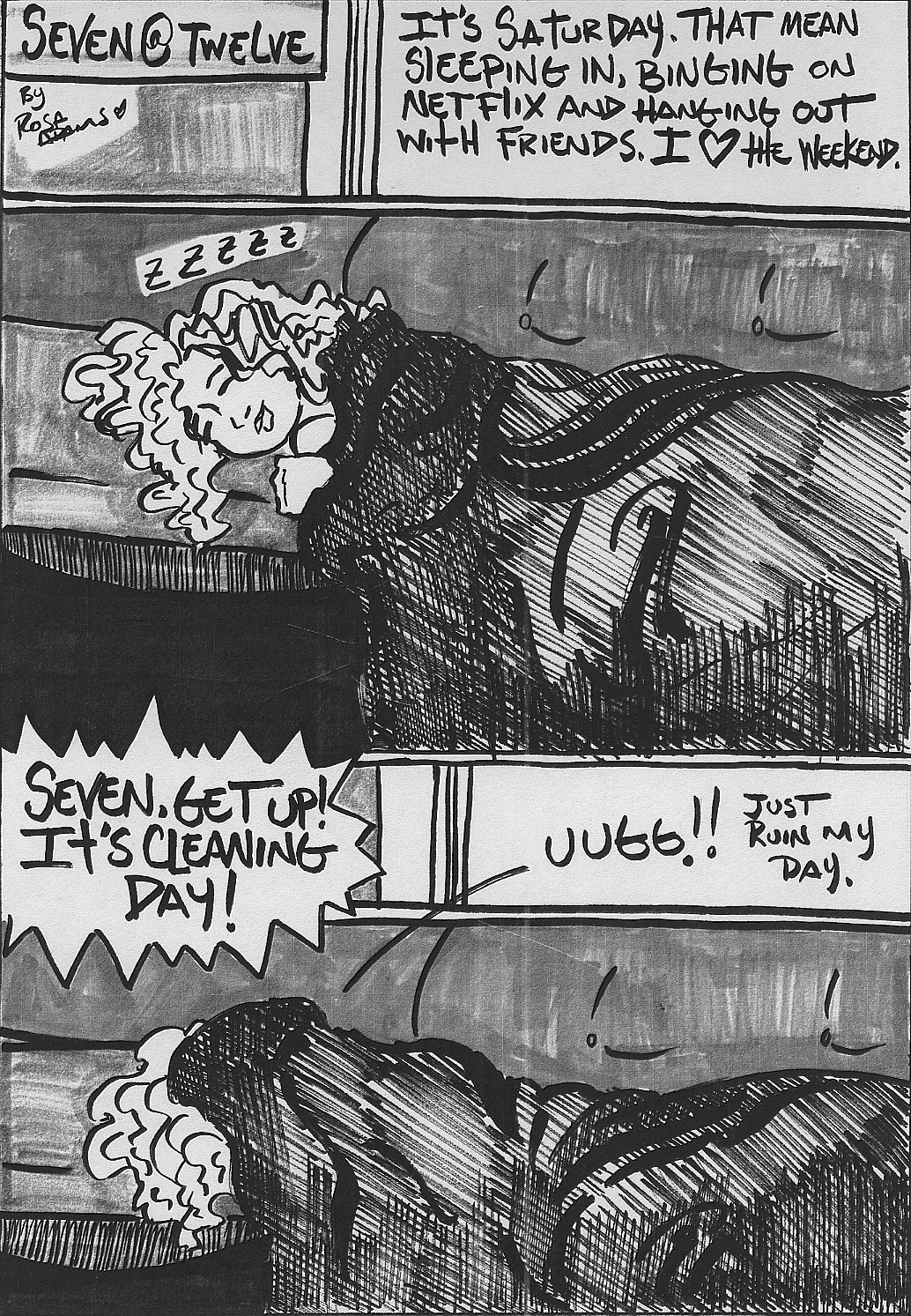 Fiction Piece “Little Bundle” Featuring Art Piece “NF3”