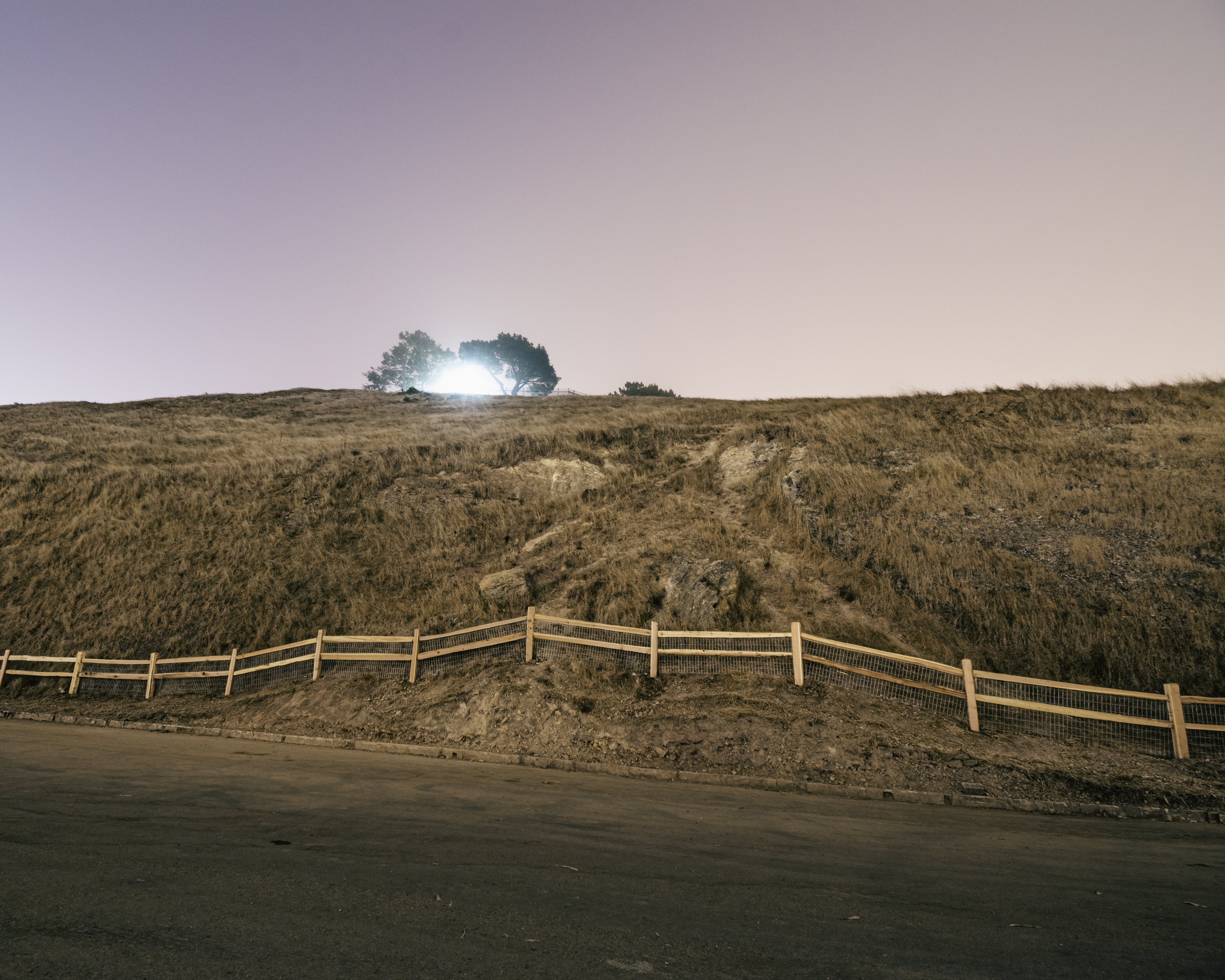 Fiction Piece: “Shortcut”, Featuring Image: “Foggy Hill”