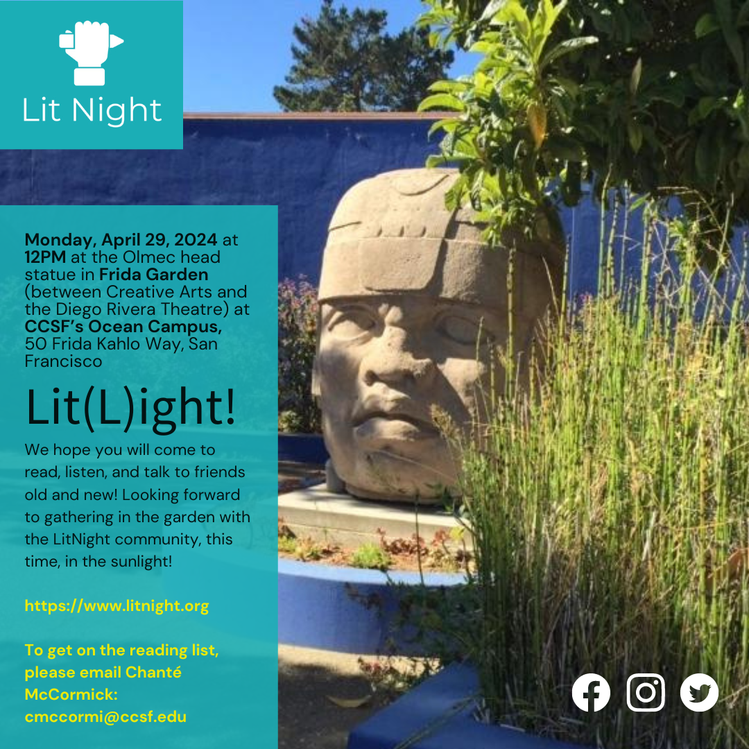 Lit (L)ight This Monday Afternoon (4/29)!